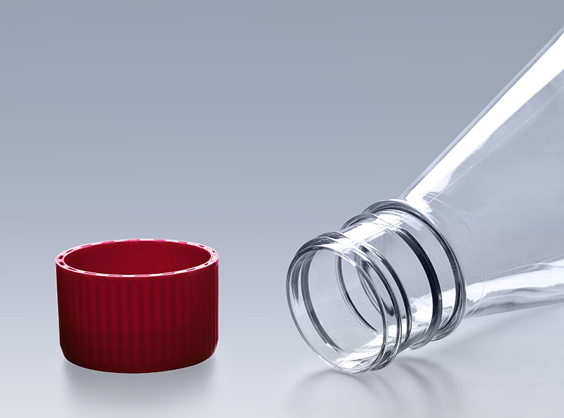 500ml三角细胞摇瓶瓶口细节